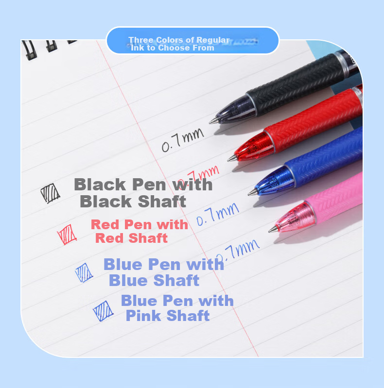 PILOT Retractable Ballpoint Pen, Acroball Smooth Writing Gel Ink Pen, Student Office Exam Pen BPAB-15F 0.7mm Black 12-Pack