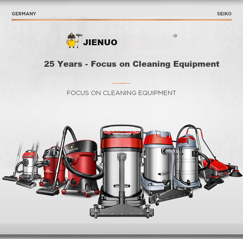 Промышленный пылесос Jienuo 505-60L, 2000 Вт, 60 л, влажная и сухая уборка, функция выдува