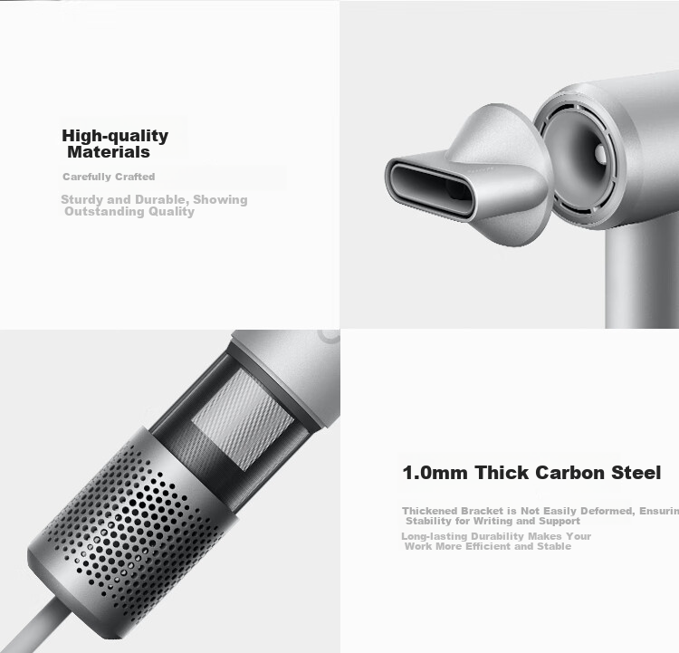 Фен Xiaomi Mijia High-Speed Hair Dryer Pro, 50°C, защита кожи головы, интеллектуальный контроль температуры, отрицательные ионы, 1600 Вт, белый