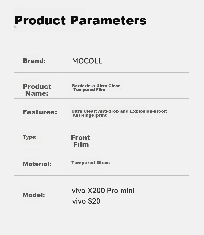 Защитное стекло для Vivo X200 Pro mini