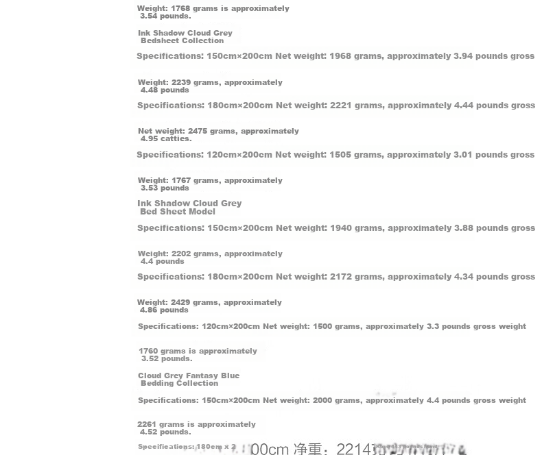 Комплект постельного белья Shui Xing Jia Fang, 100% хлопок, класс А, размер 1.8м, синий