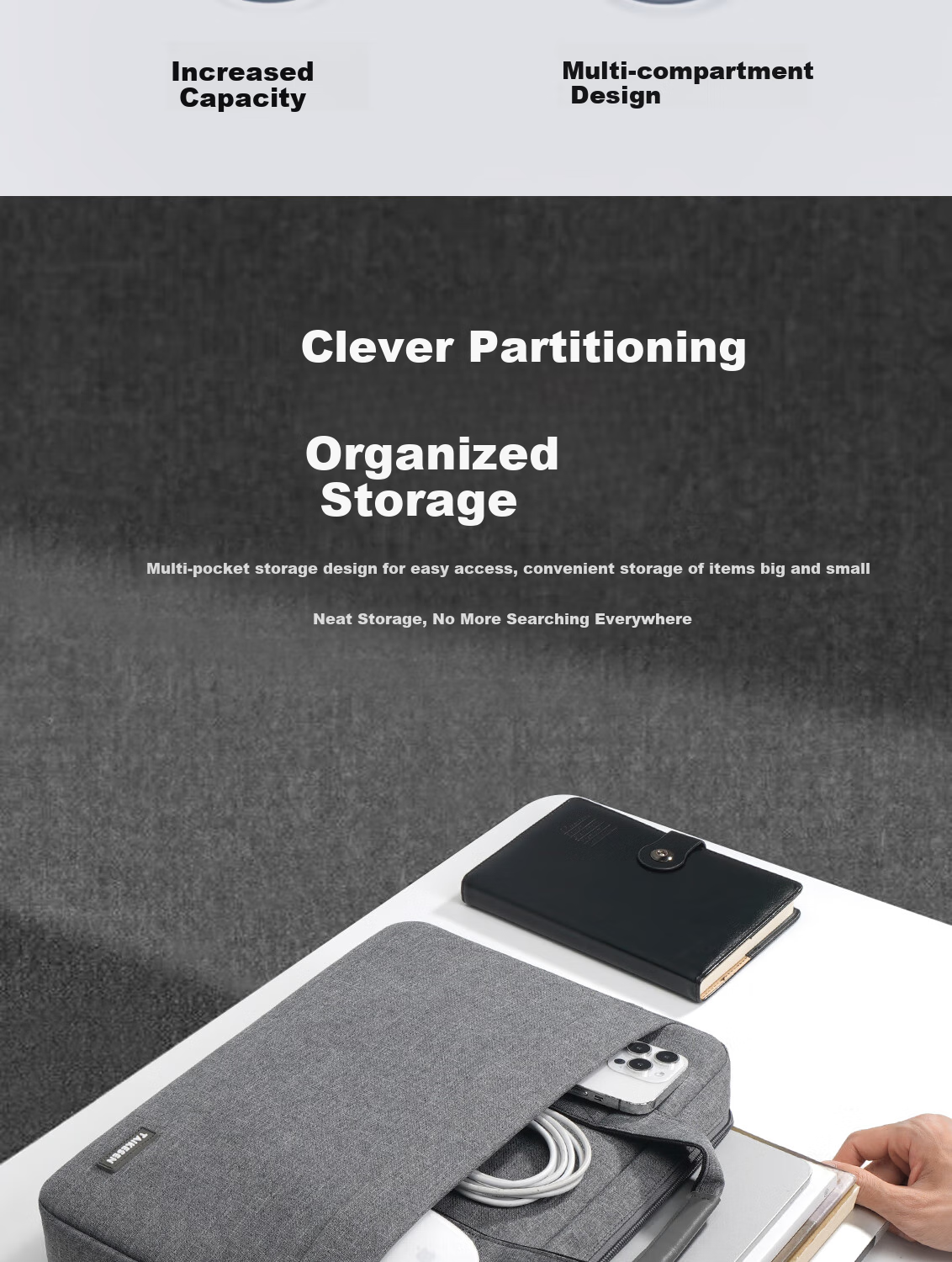 Сумка для ноутбука Taikesen, унисекс, для Lenovo, Huawei, Apple, 16 дюймов, деловая, для работы