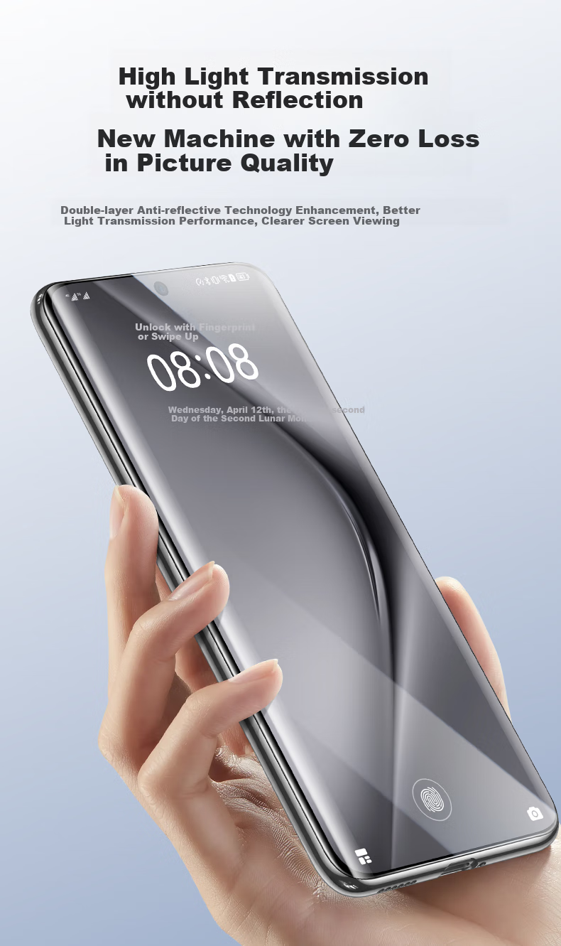 Защитная пленка LLUNC для Huawei Pura70 Pro, 2 шт., гидрогелевая, противоударная, антибликовая, полноэкранная, без отпечатков пальцев