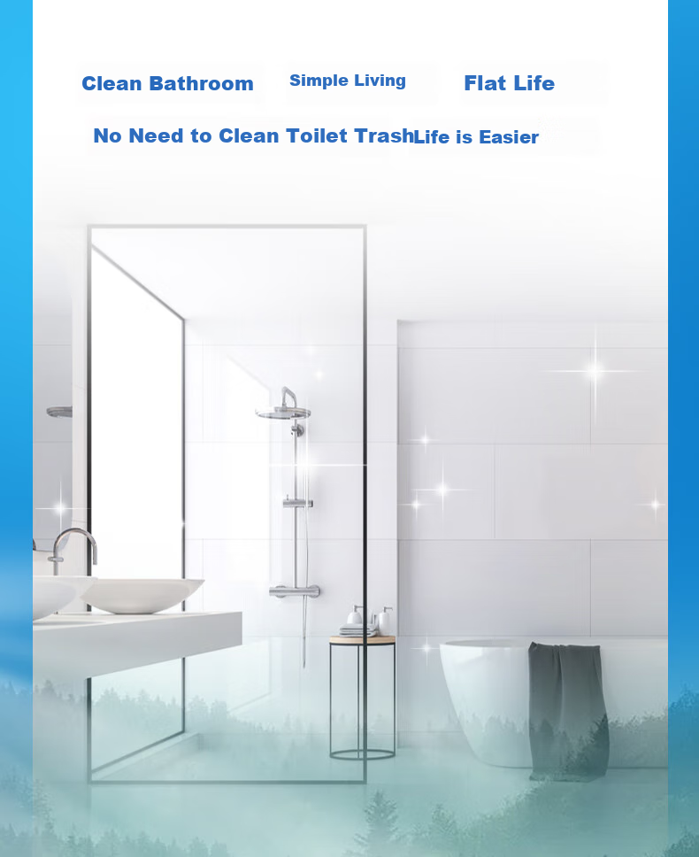 Туалетная бумага Hygienix, 4-слойная, сверхплотная, без втулки, 100г*10 рулонов, 4D растворение + быстрорастворимая туалетная бумага, семейная упаковка, смываемая