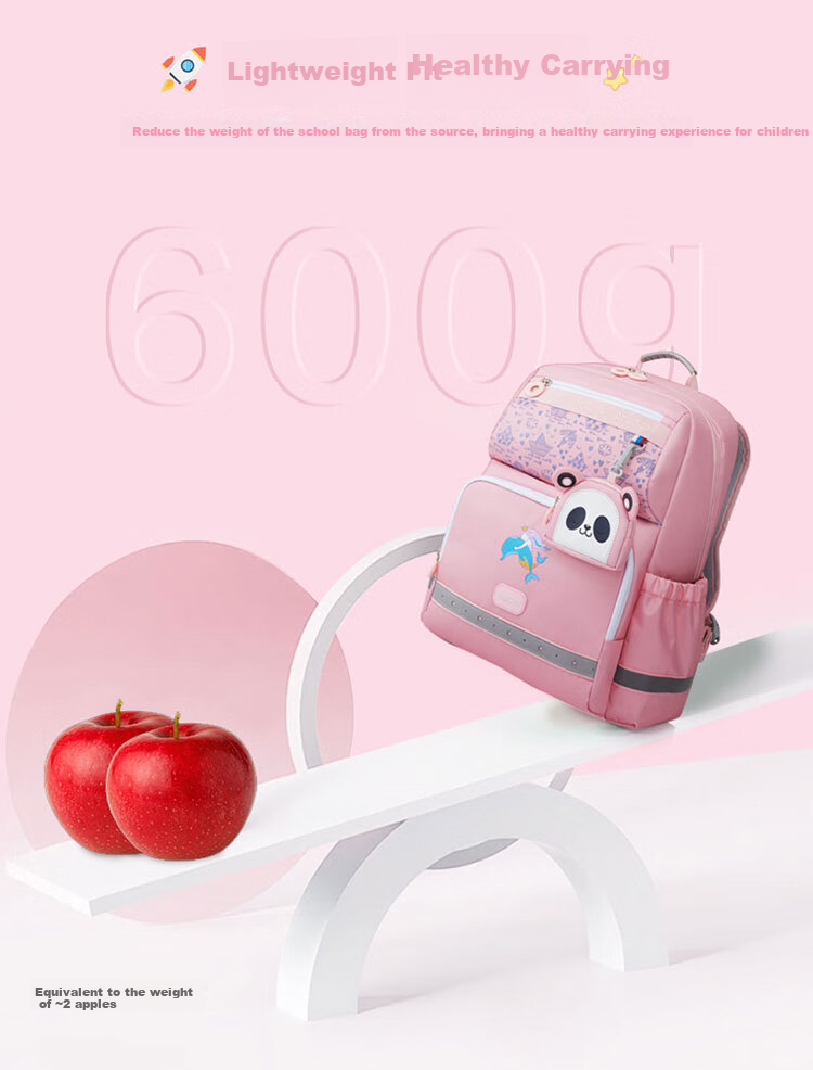 Рюкзак AMERICAN TOURISTER для девочек, удобный, антибактериальный, легкий, вместительный, для начальной школы (1-6 классы)