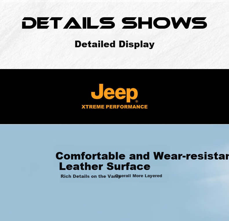 Мужские ботинки Jeep для хайкинга, треккинга, спорта на открытом воздухе, высокие повседневные, нескользящие, износостойкие рабочие ботинки, ботинки Мартина
