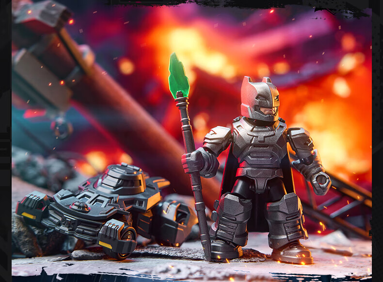 Конструктор Brickyard DC Heroes Star Edition 01, Бэтмен, игрушка-конструктор для мальчиков, подарок на день рождения