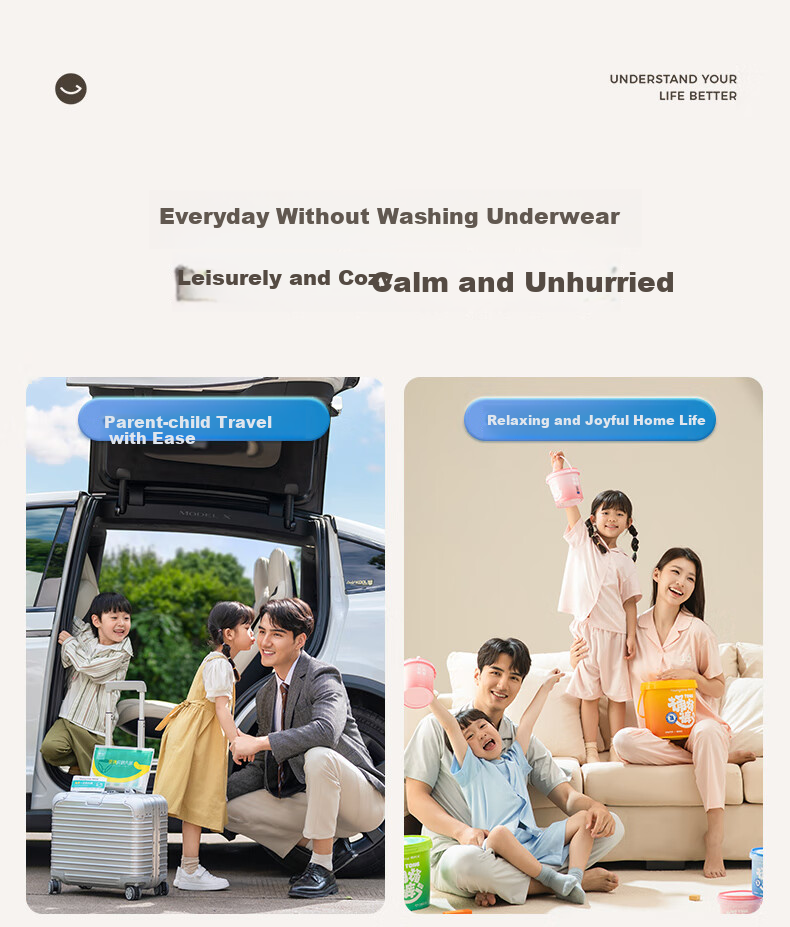 Одноразовые мужские трусы-боксеры Youshiguang, 3 пары, размер 2XL, из 100% хлопка, стерильные, для путешествий