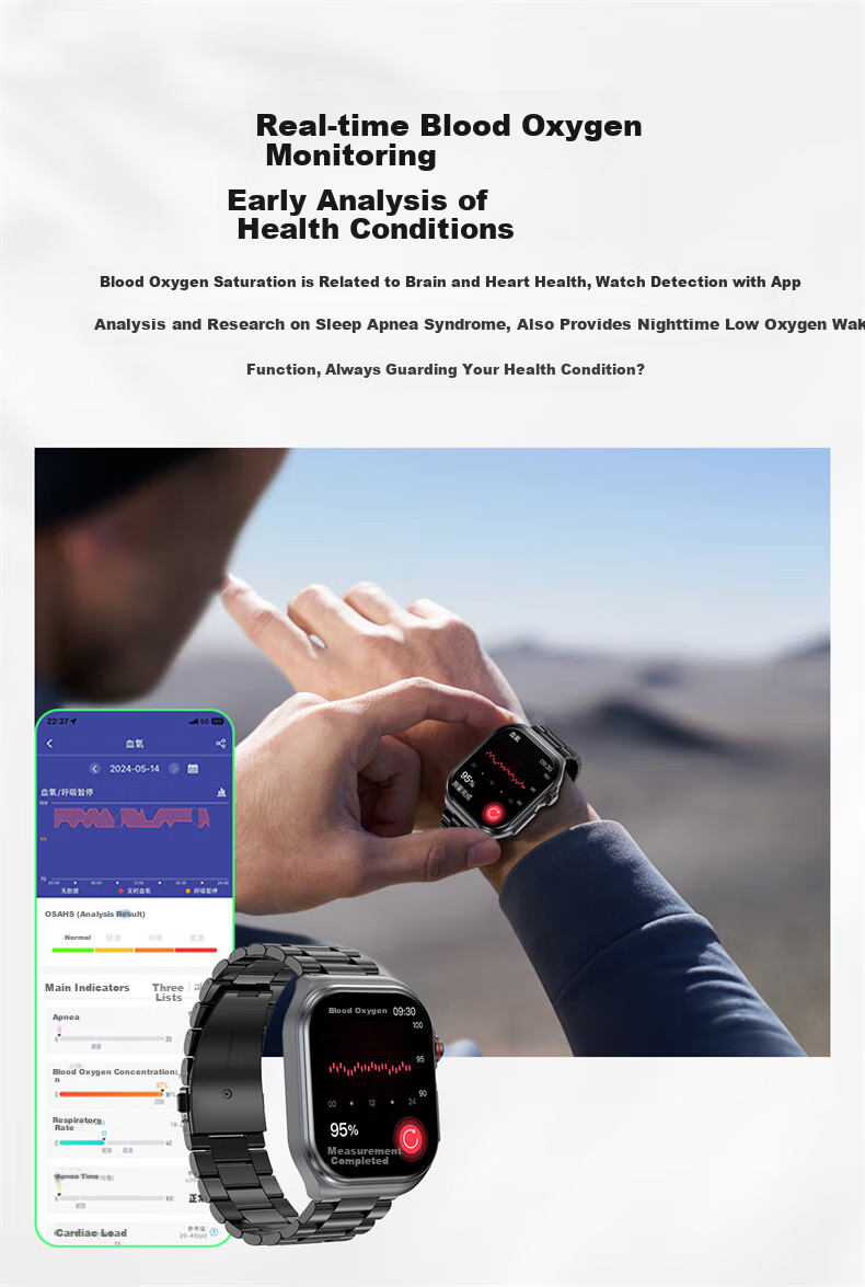 Умные часы Dosmet MW с функцией мониторинга здоровья, совместимы с HarmonyOS, iOS, Android, Bluetooth, ЭКГ, измерение давления, сахара, кислорода