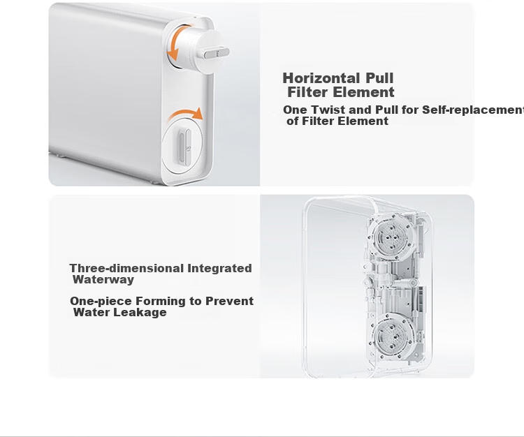 Система фильтрации воды Mijia Xiaomi под мойку S1, 1200G, RO-мембрана на 5 лет, премиальное качество воды для мам и детей, высокопроизводительная бытовая система очистки воды для кухни MR1272-A
