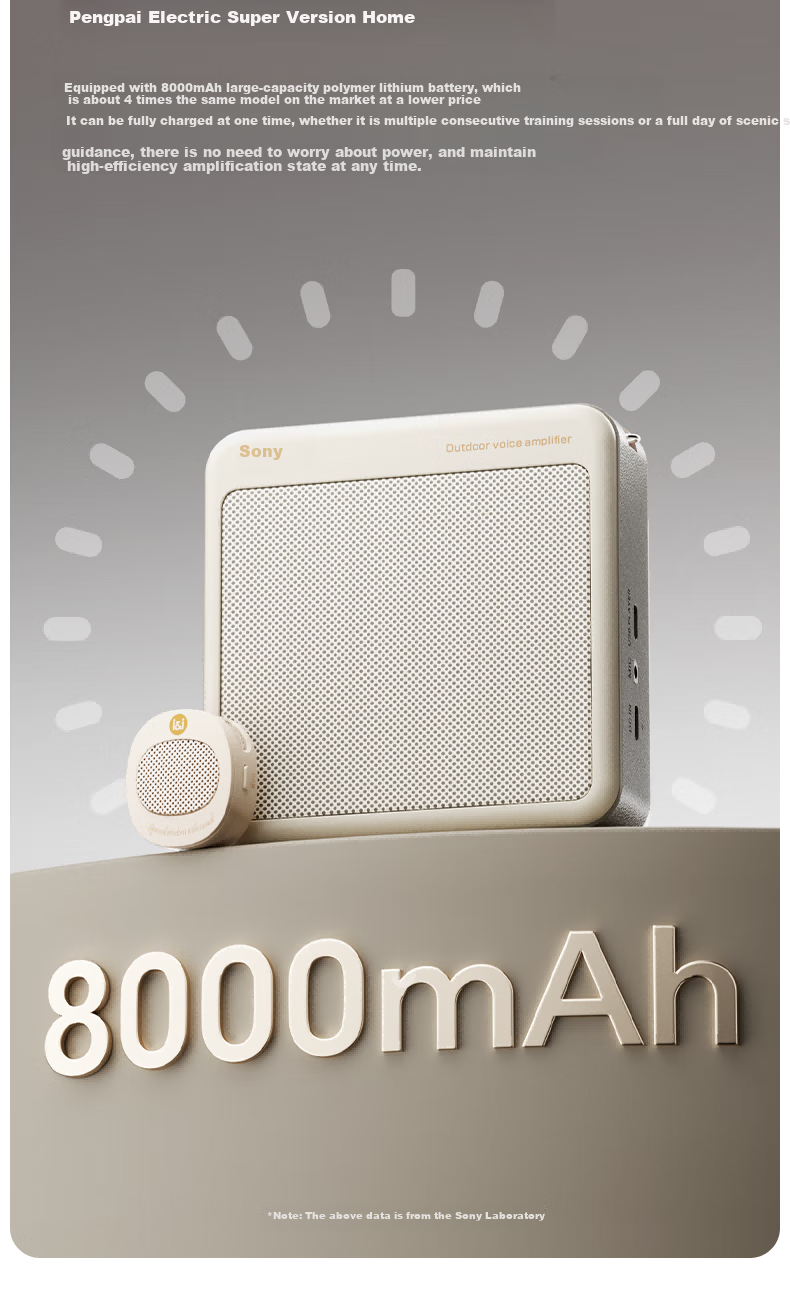 Портативная акустика Soaiy S6, беспроводной микрофон-клипса, 40 Вт, Bluetooth 6.0, водонепроницаемый IPX5, 8000 мАч