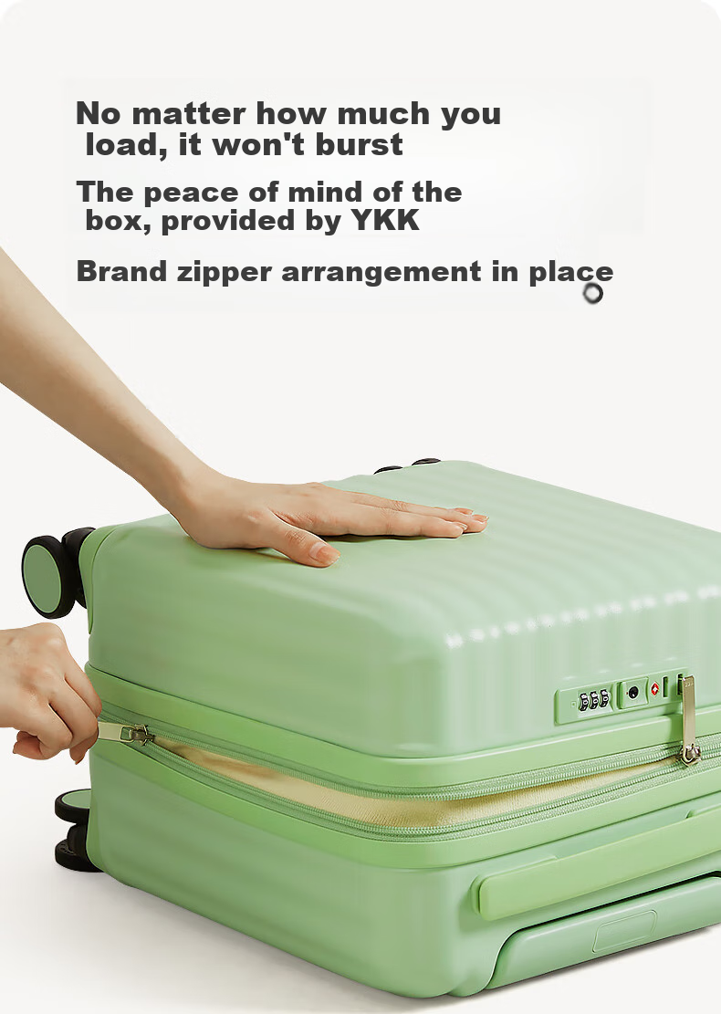 Чемодан Aji Luggage, женский, ручная кладь, 14 дюймов, легкий, для путешествий, весна-осень, детский