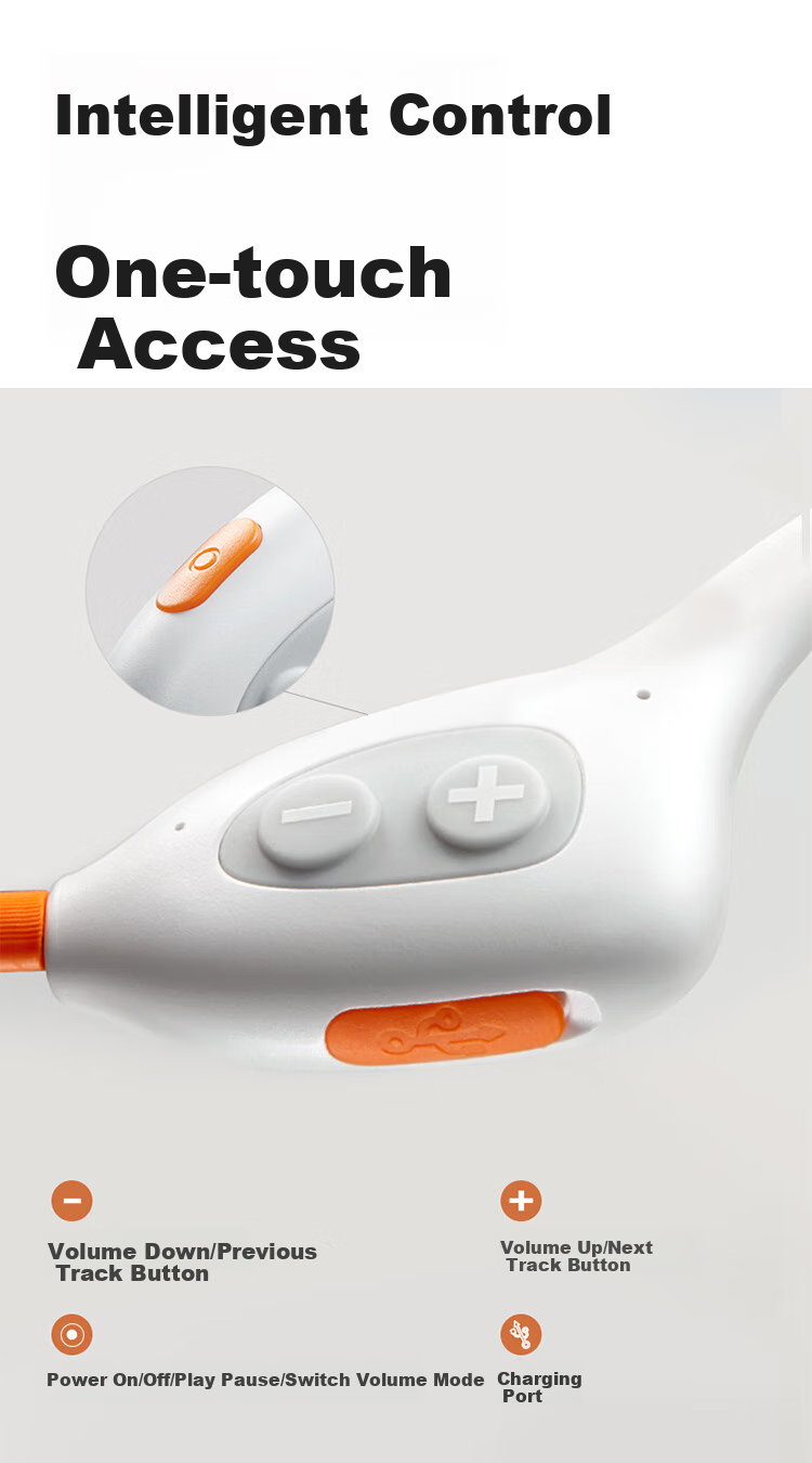 Детские наушники Beinshi, беспроводные Bluetooth, с костной проводимостью, для детей 6-12 лет, для чтения, онлайн-уроков и защиты слуха