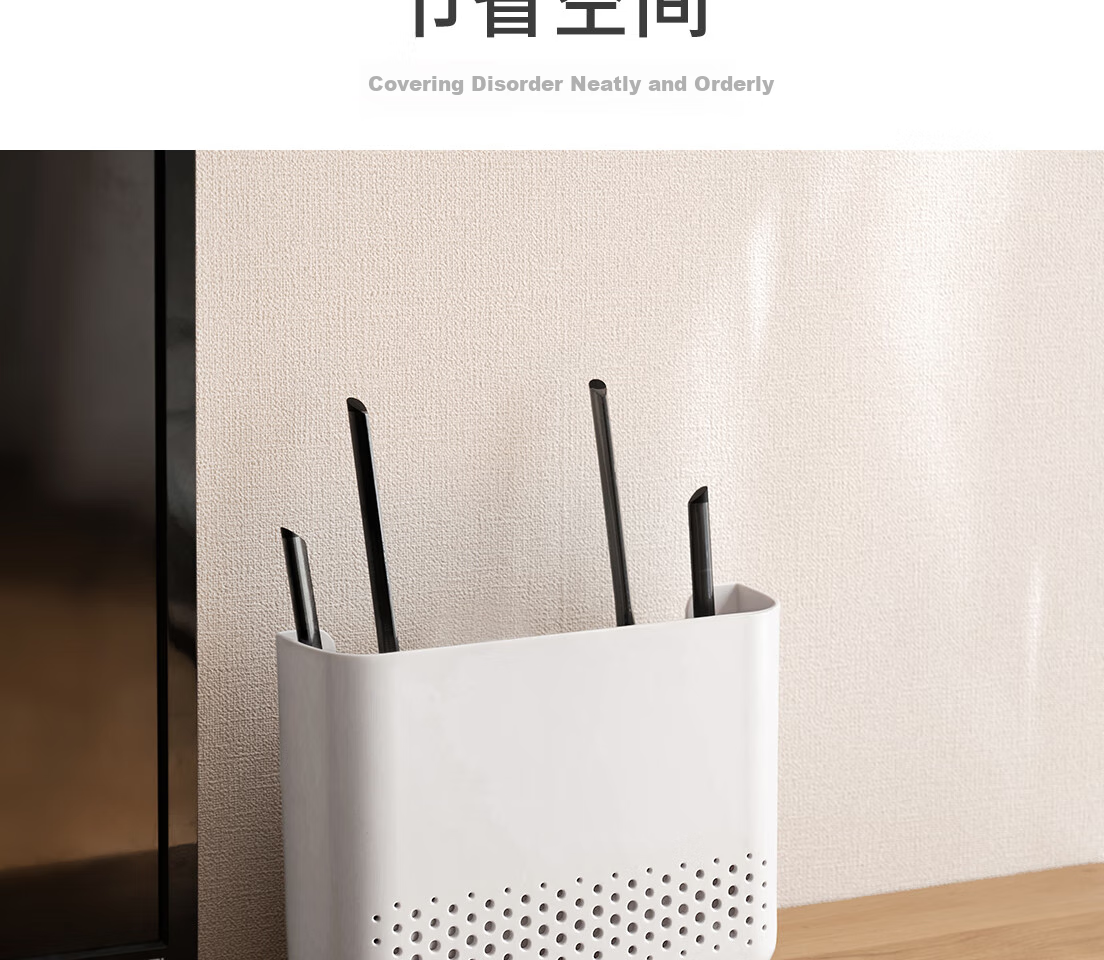 Настенный органайзер для роутера Lanjiaoluo, полка для Wi-Fi, без сверления, для ТВ-приставки, модема и удлинителя