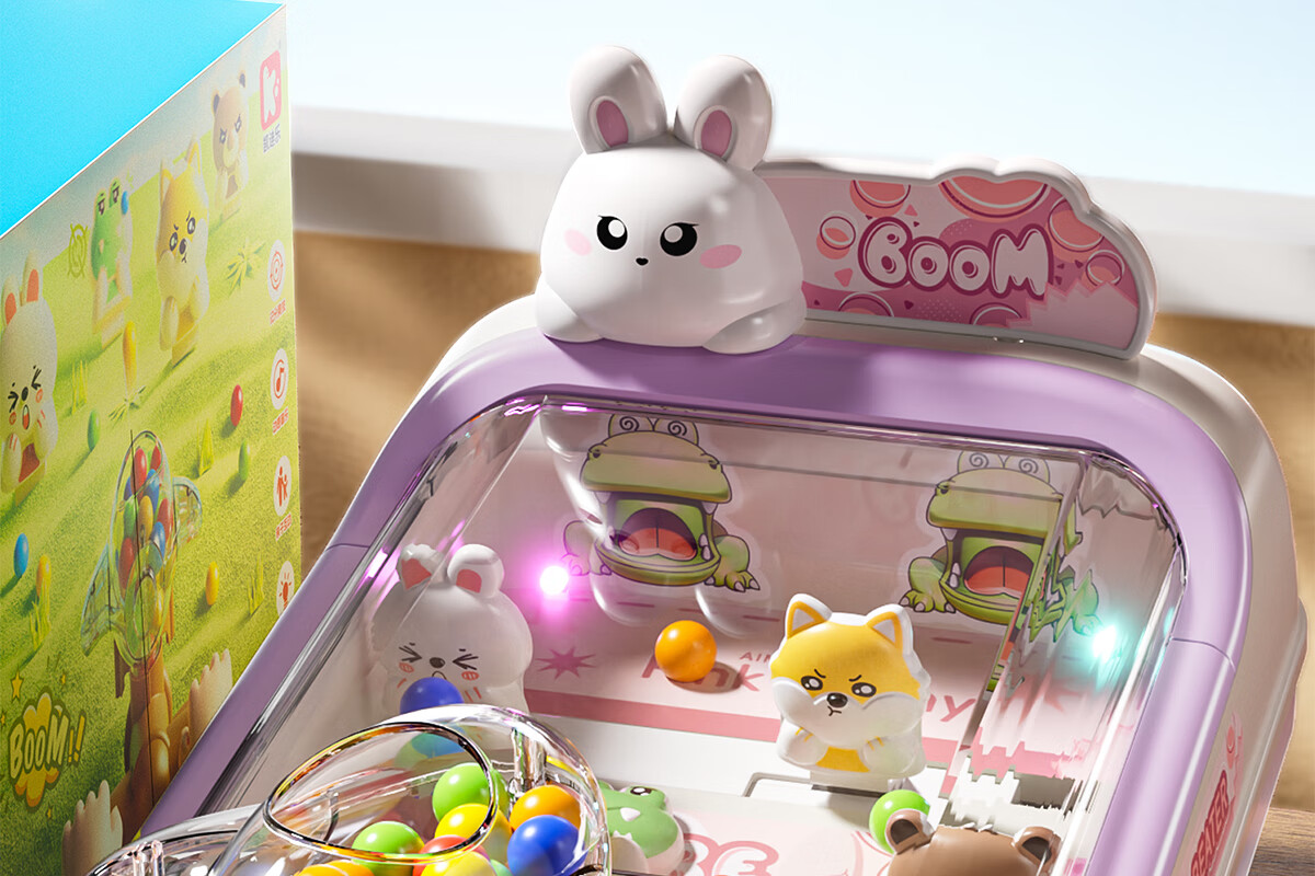 Детская игра-конструктор Kuangyeqishi "Космический корабль", обучающая игра с механикой стрельбы, настольная игрушка для детей 3-6 лет, подарок на день рождения и Новый год