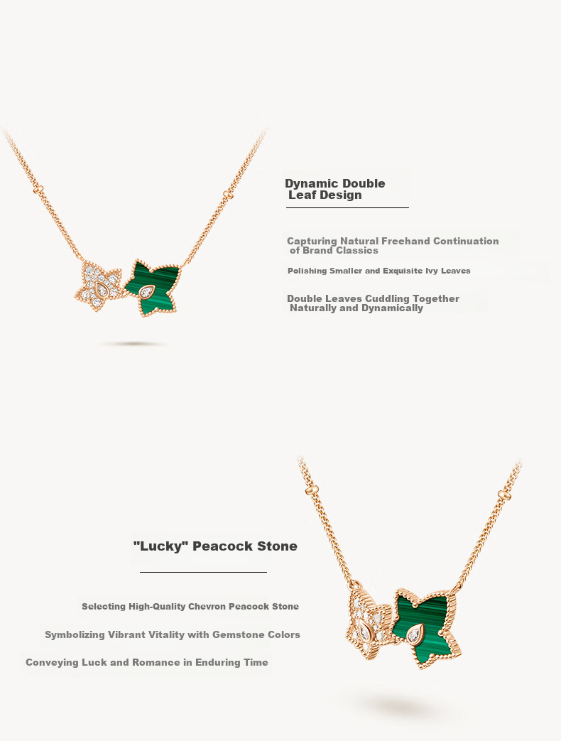Колье LOLA ROSE Evergreen Ivy с подвеской из павлиньего камня и жемчуга, новое, подарок на день рождения, Новый год, День святого Валентина для девушки