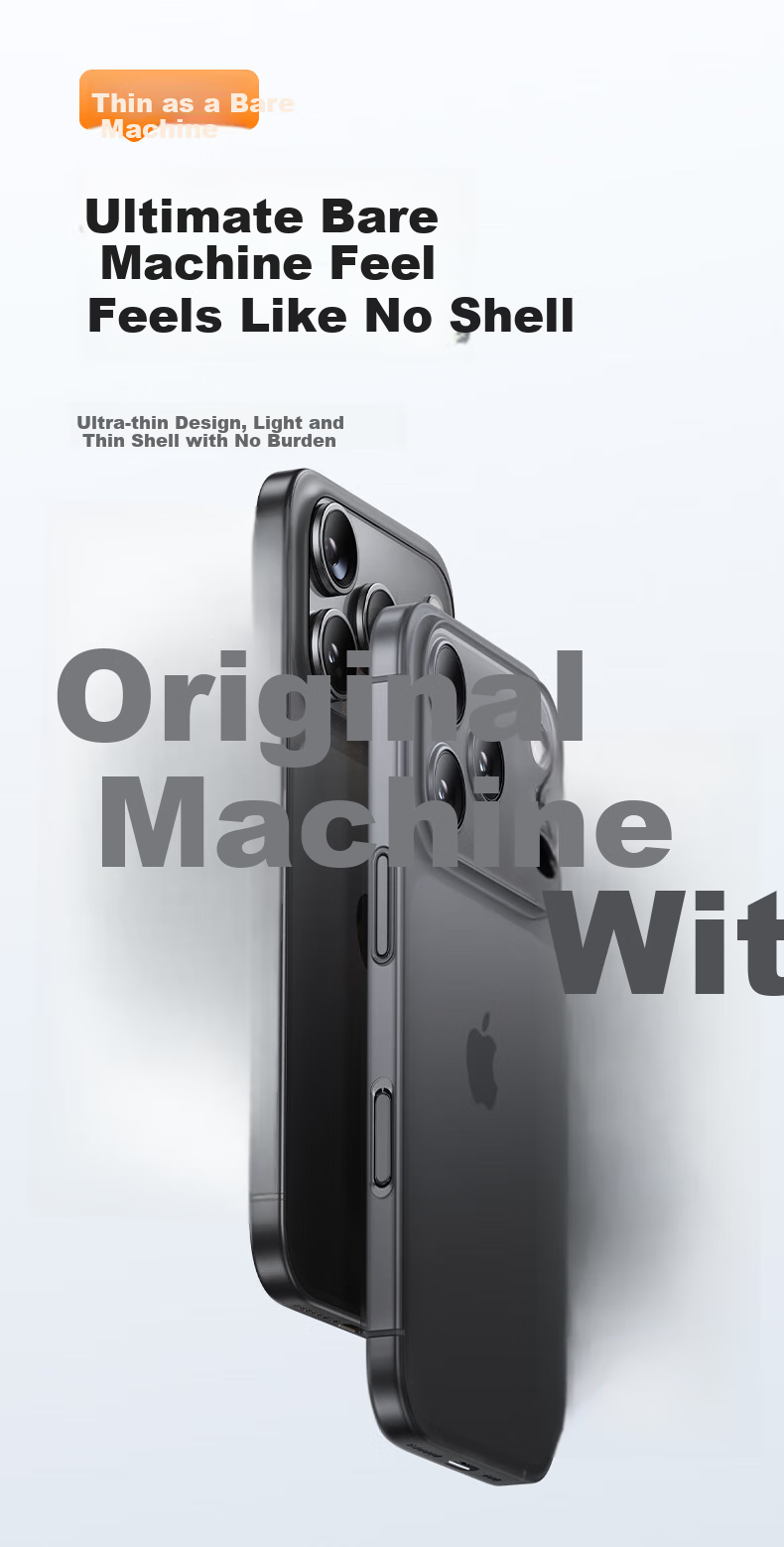 Чехол для Apple iPhone 17 Pro Mofei, ударопрочный, полупрозрачный, матовый, с защитой камеры, с охлаждением, противоскользящий, синий
