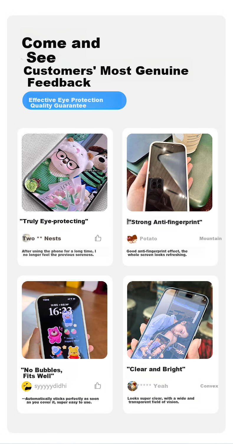 Защитное стекло для экрана DIVI для Apple iPhone 15 Pro, защита от синего света, антибликовое, 2 шт.