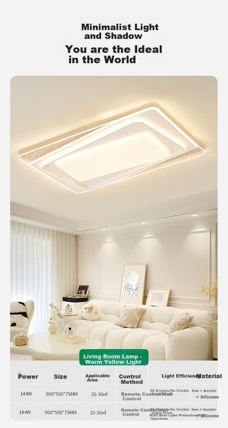 Потолочный светильник NVC Nordic Cream Style Zhongshan, комфортное освещение для спальни, защита глаз, высокая цветопередача, голосовое управление, умный контроль, белый элегантный абажур
