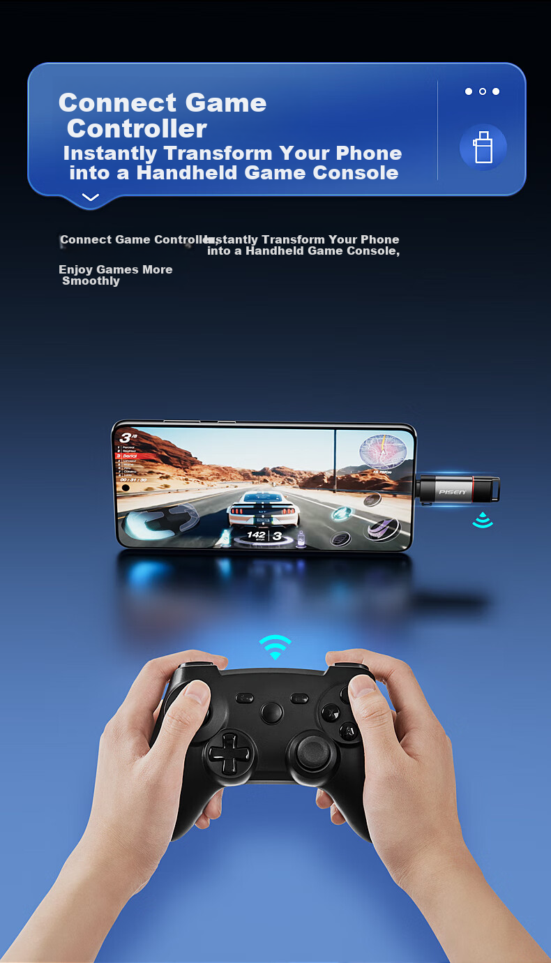 Переходник PISEN Type-C OTG, алюминиевый сплав, серый, для Apple, Huawei, iPad, ноутбуков, 0-1A
