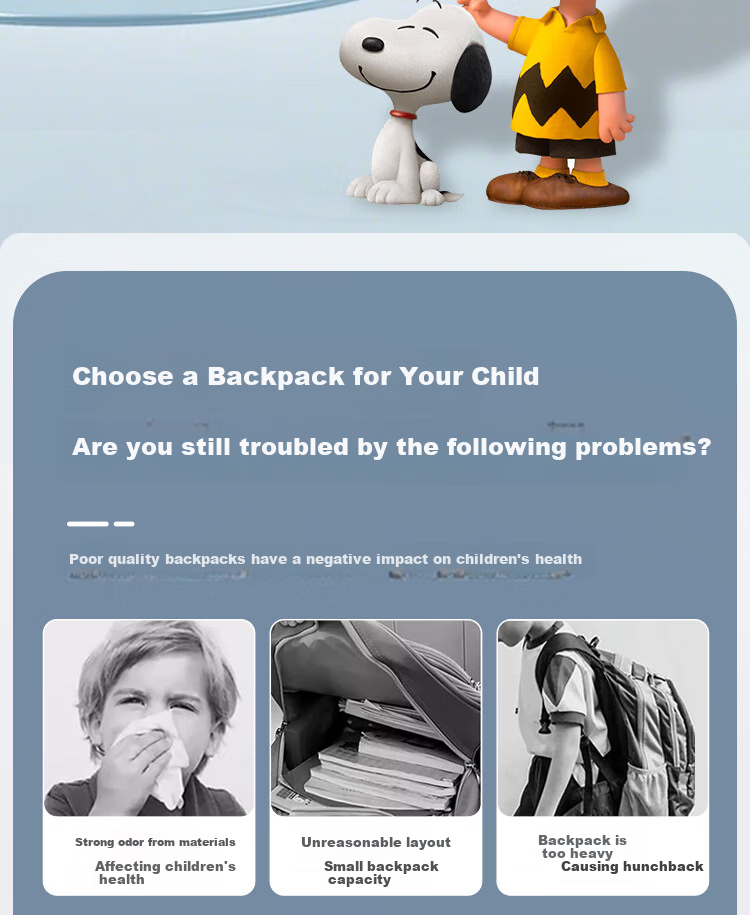 Школьный рюкзак SNOOPY для девочек, розовый, для начальной и средней школы (1-6 классы), защита позвоночника, снижение веса