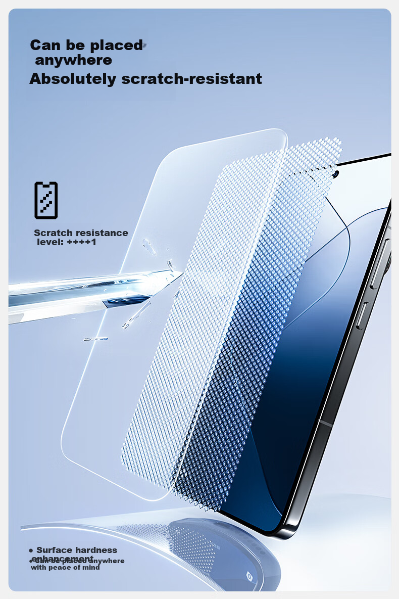 Защитное стекло SmartDevil для Xiaomi Redmi K80 / K80 Pro, ультразвуковая разблокировка, полное покрытие, HD, без белых краев