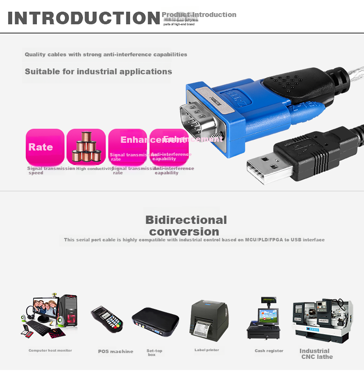 Кабель USB - RS232