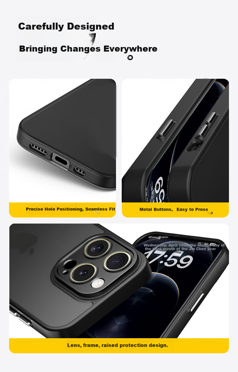 Чехол KEKLLE для iPhone 12 Pro, силиконовый, матовый, противоударный, с защитой камеры, простой стиль, белый