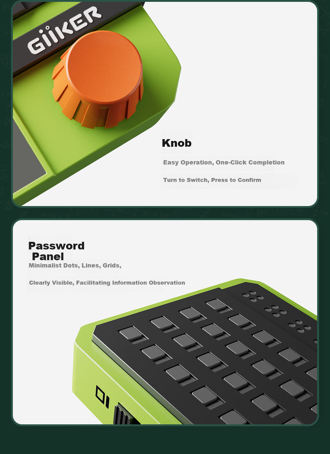 GiiKER Super Password Machine Educational Toy Decoder
