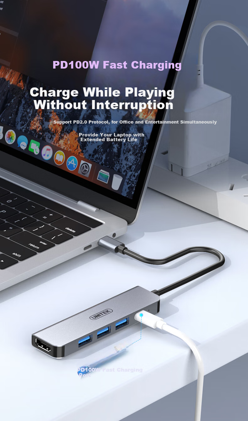 USB-C хаб-док станция