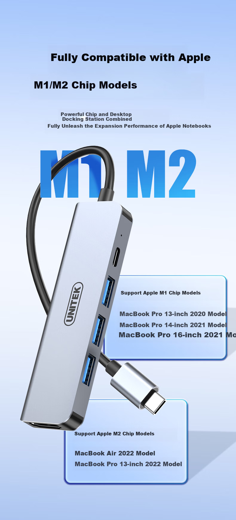USB-C хаб-док станция