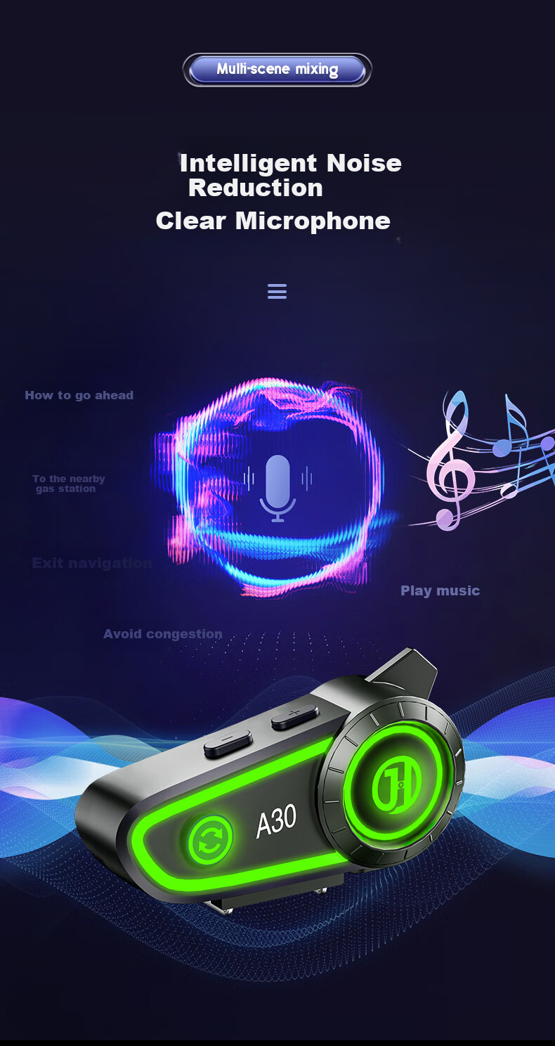 Bluetooth-гарнитура для мотошлема