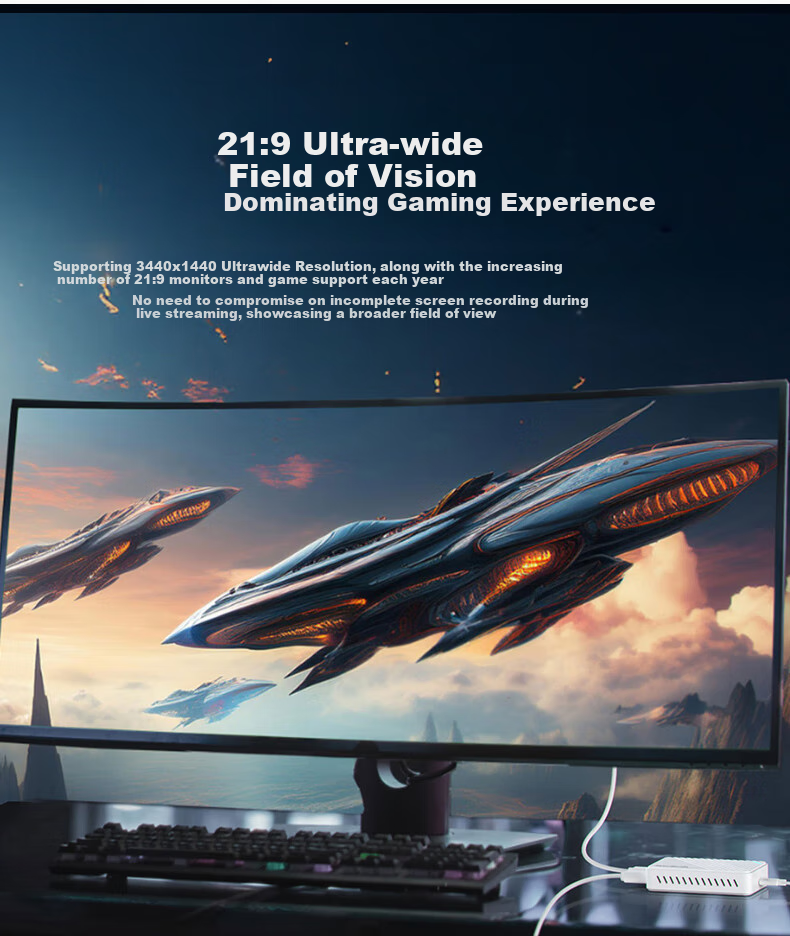 Профессиональная карта видеозахвата AVerMedia GC553Pro Ultra HD 4K для PS5 Pro/Xbox/Switch/DSLR камер/планшетов