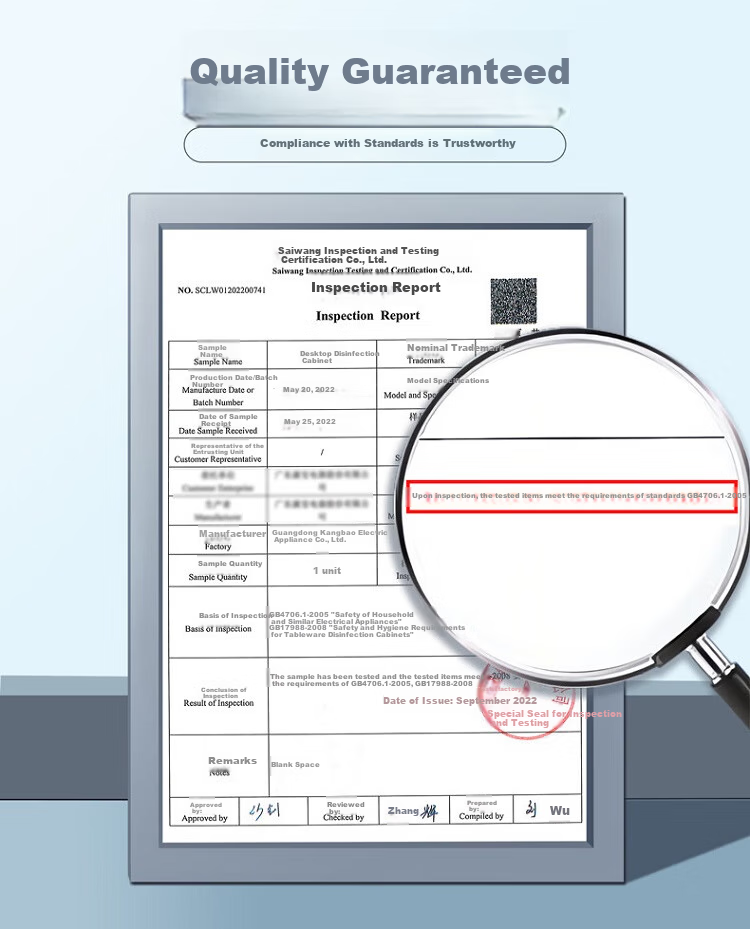 Дезинфекционный шкаф Canbo ZTD42-KH1Z, настольный, УФ-стерилизация, сушка, 42 л, 3 полки