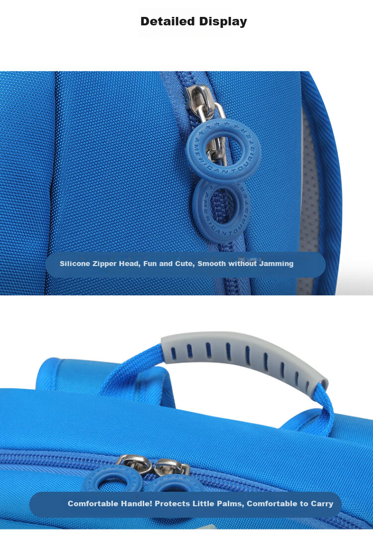Рюкзак AMERICAN TOURISTER для девочек, удобный, антибактериальный, легкий, вместительный, для начальной школы (1-6 классы)