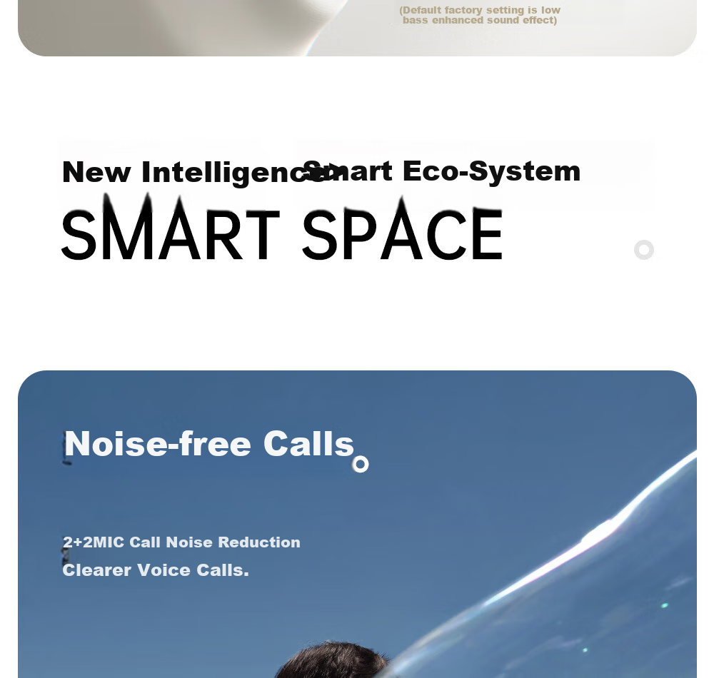 Беспроводные наушники Manbuzhehua Zai Evo Open Bluetooth, с открытым дизайном, длительным временем автономной работы, комфортной посадкой, пространственным звуком, цвет "Туманный розовый", совместимы с Apple, Huawei, Xiaomi