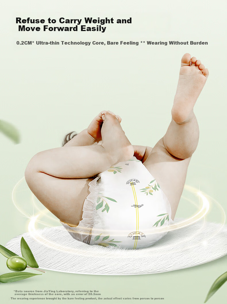 Подгузники-трусики Jiaying Olive Luxury Pull-Up Diapers, размер 3XL, 56 штук (16-18 кг)