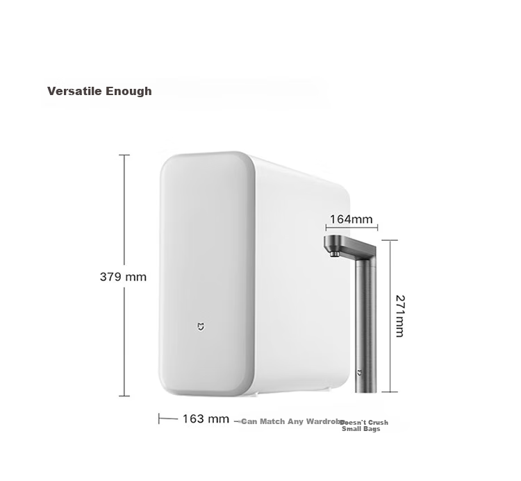 Система фильтрации воды Mijia Xiaomi под мойку S1, 1200G, RO-мембрана на 5 лет, премиальное качество воды для мам и детей, высокопроизводительная бытовая система очистки воды для кухни MR1272-A