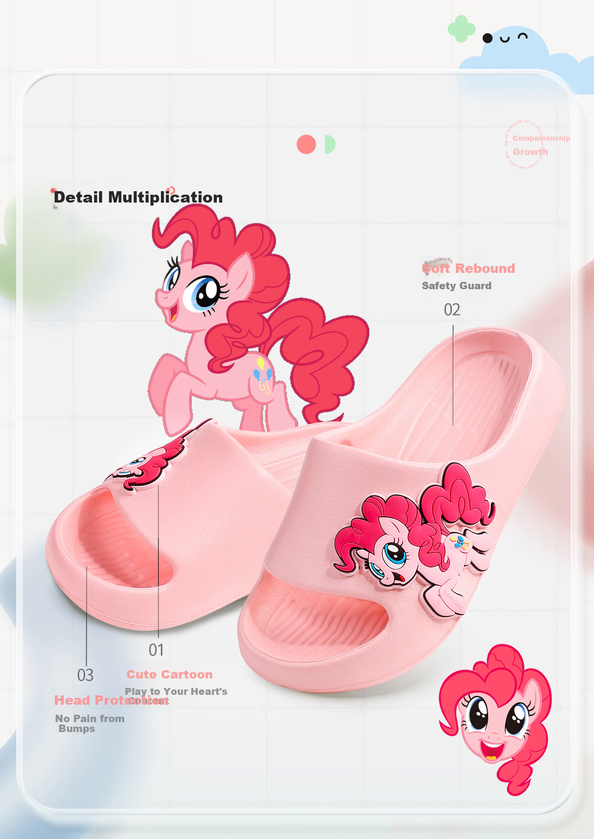 Детские шлепанцы MY LITTLE PONY