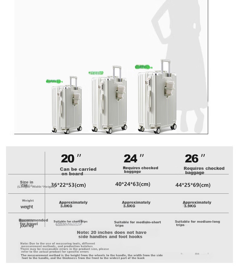 Чемодан Paul Frank Multifunctional Luggage Suitcase, тележка, дорожный, ручная кладь, кодовый замок, поворотные колеса, серебристо-серый, 20 дюймов