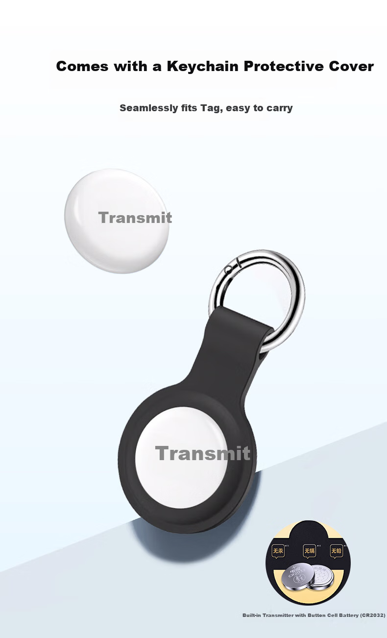 Bluetooth-трекер Chuanying для поиска вещей, анти-потеря, точный локатор, совместим с Apple устройствами, для ключей, багажа, домашних животных, детей, пожилых людей