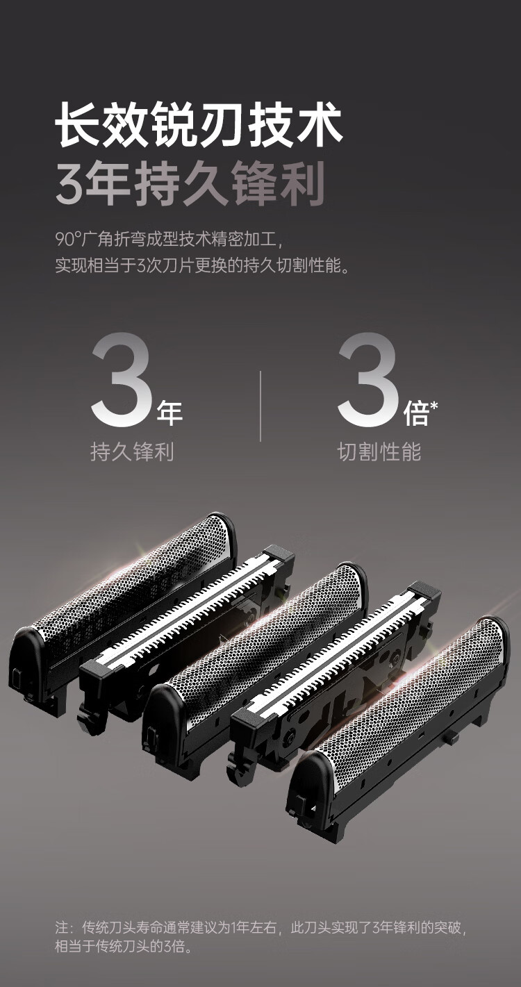 Электробритва IZUMI New Nail Series V858, 5 лезвий, для мужчин, черная