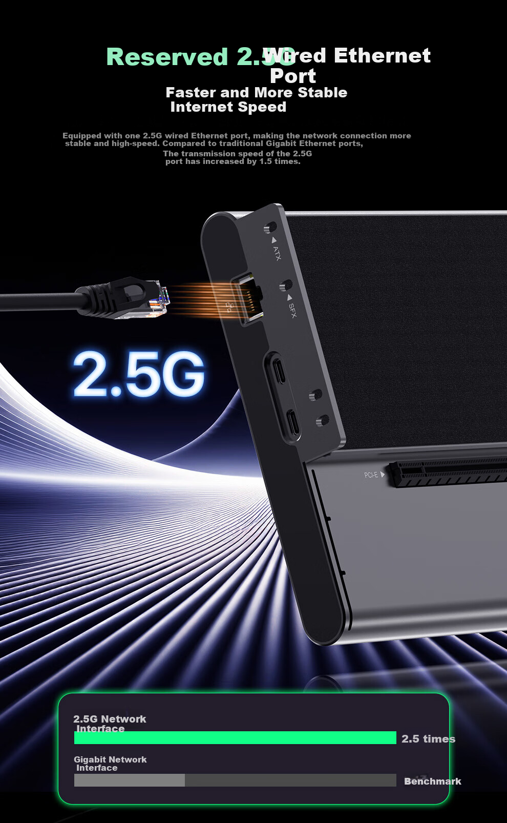 Docking Station Panlei LINK S-3 Thunderbolt 5, внешняя док-станция для ноутбука, металлическая, с поддержкой Thunderbolt 5, Ethernet, M.2, SD4.0