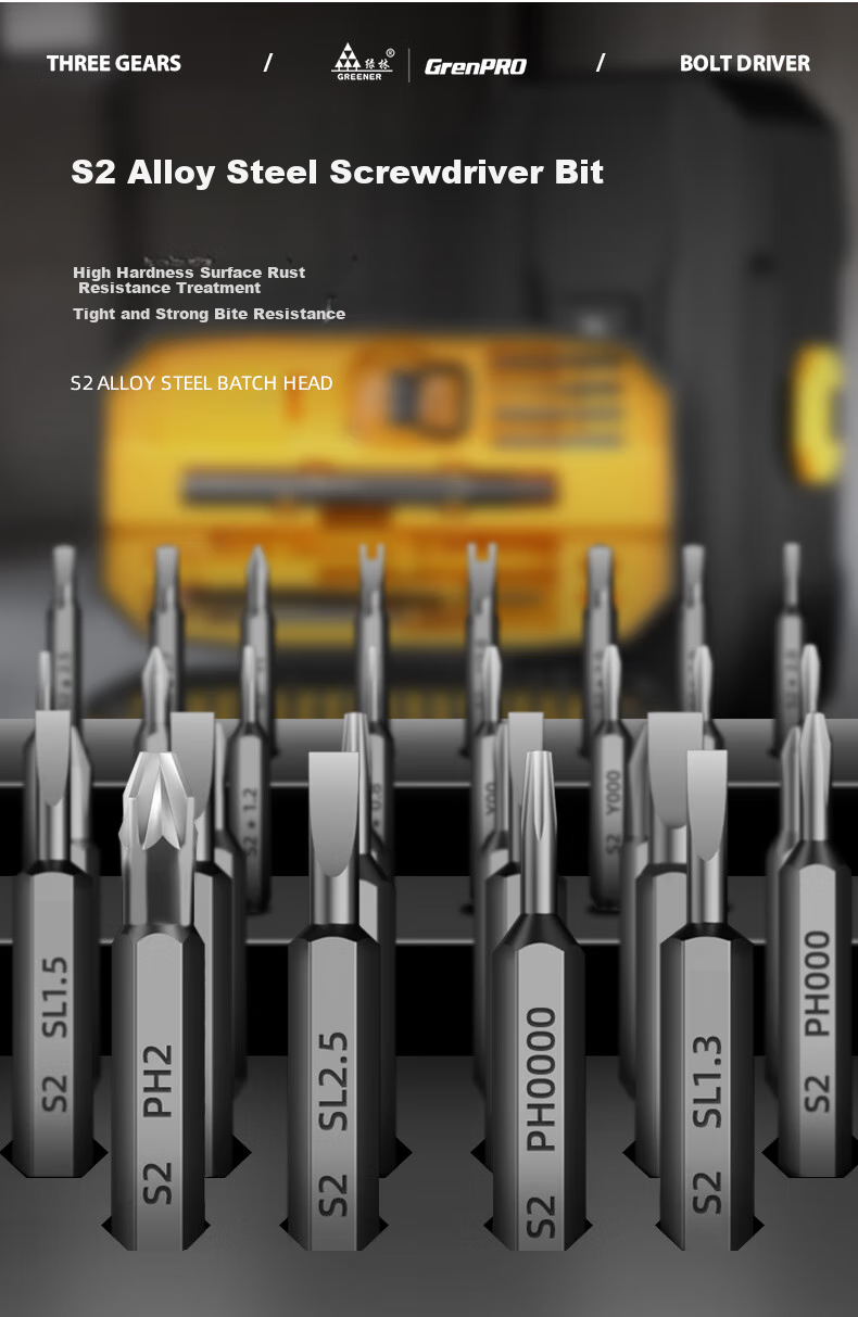 Набор GREENER Electric Screwdriver Set, промышленный, 153 предмета, многофункциональный набор инструментов, прецизионные бытовые инструменты