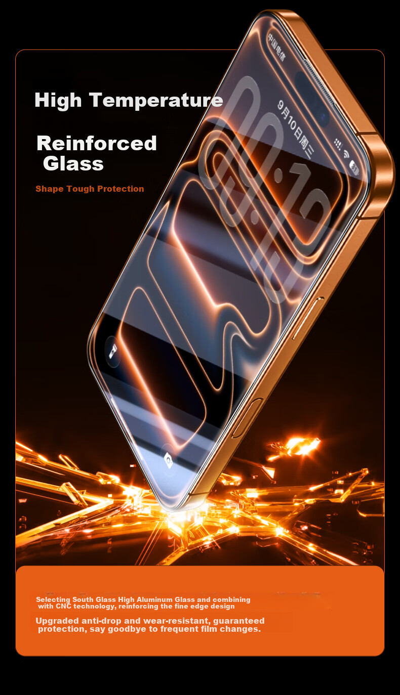Защитное стекло для iPhone 17 Pro Max