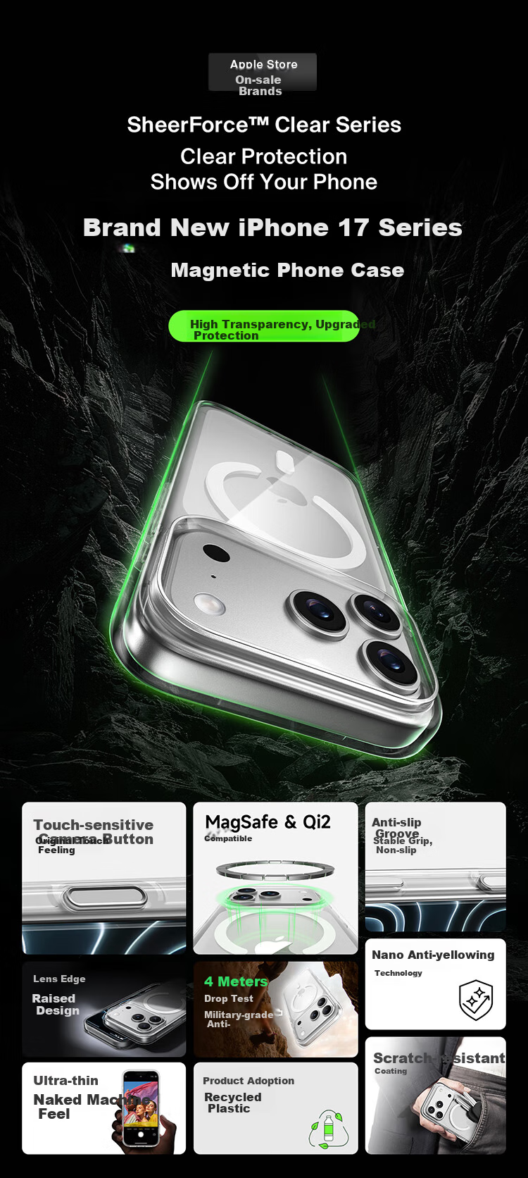 Чехол для Apple iPhone 17 Pro Max