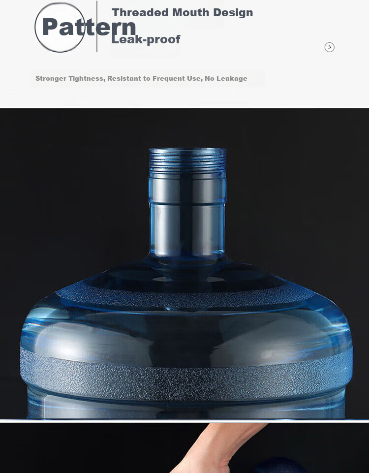 Бутыль для воды BJ Pure Water Container, пищевой поликарбонат, для кулеров, чайных столов и баров, портативный контейнер для улицы, большая емкость 11,3 л