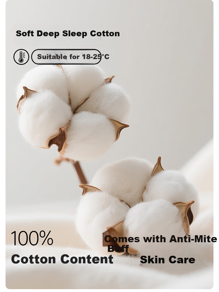 Женский пижамный комплект LangSha, 100% хлопок, дышащий, антибактериальный, весна-осень