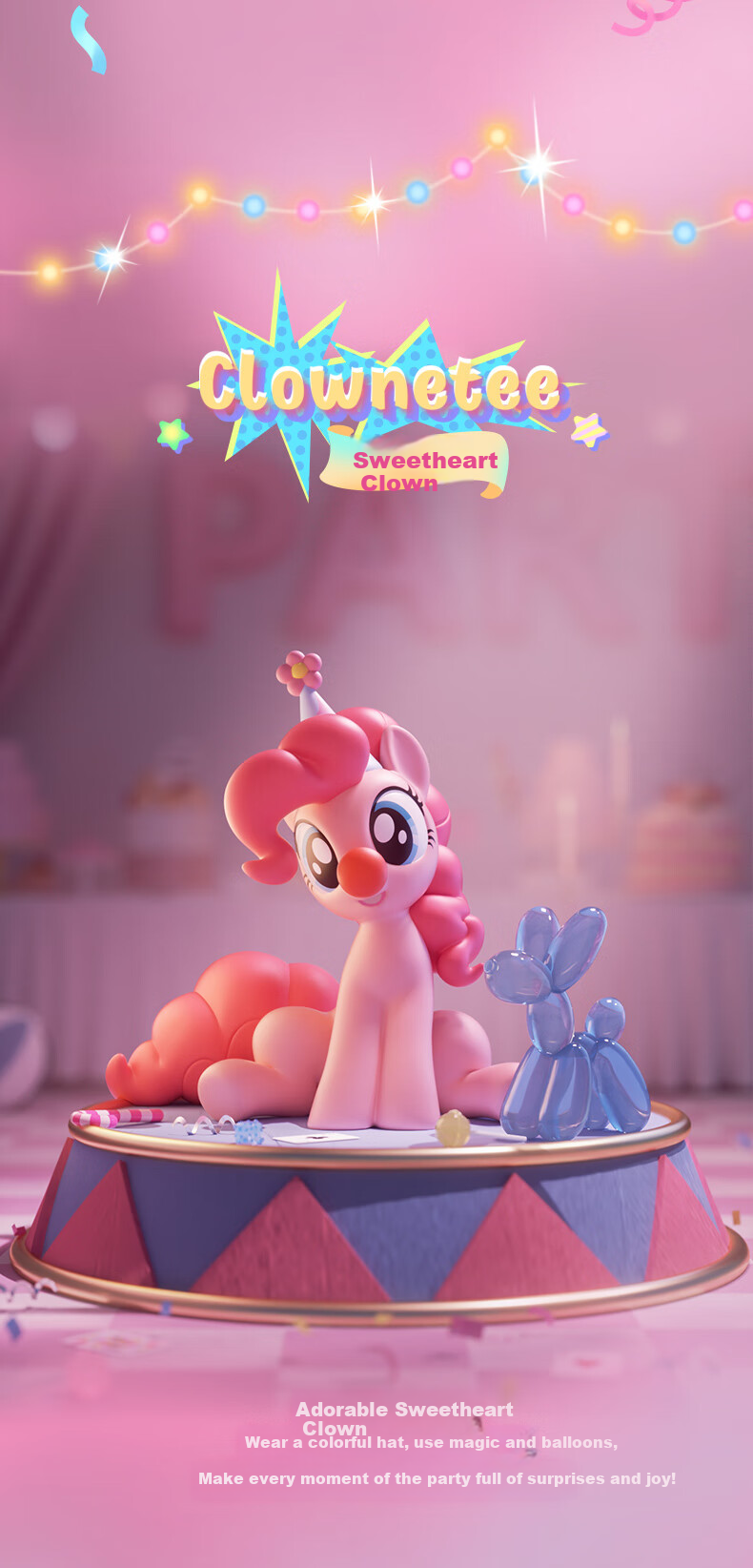 Соберите коллекцию игрушек My Little Pony "Playful Party Moments"! Сюрприз в каждой коробке, идеальный подарок на Новый год.