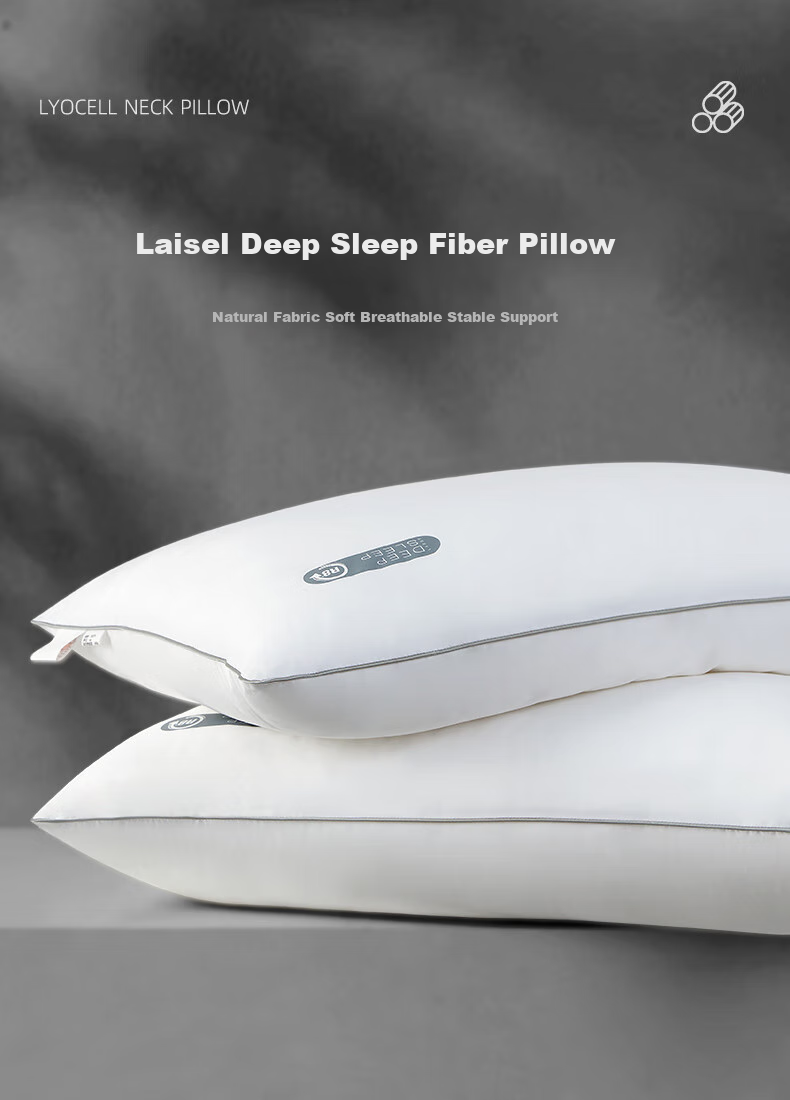 Подушка Mengjie Jiafang Fiber Pillow, из ткани Lycra, для взрослых, 50*70 см